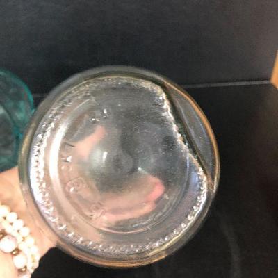 F26: Decanter w/etched Ship, Ships bottles and more