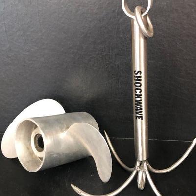 F28: Vintage Michigan 2-Blade Propeller and Shockwave Large Hook