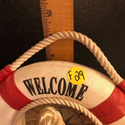 F29: Nautical Decor, Clock, Coasters