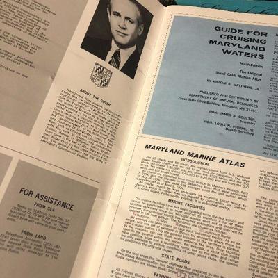 F33: Mercury Outboard Propellor 48-78120-19 and Maryland Waters Guides