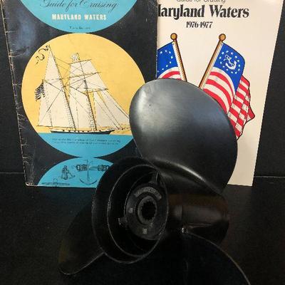F33: Mercury Outboard Propellor 48-78120-19 and Maryland Waters Guides