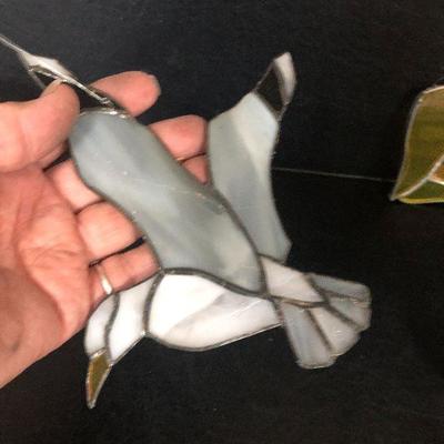 F35: Vintage Glass Free-standing Rainbow Sailboat Sun Catcher and more