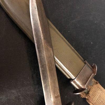 F37: USM3 Camillus Fighting Trench Knife WW2