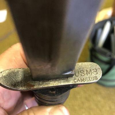 F37: USM3 Camillus Fighting Trench Knife WW2