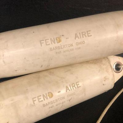 F40: Fend- Aire Boat Bumpers Nautical Beach House Decor
