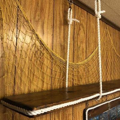 F42: 8 Foot Long Nautical Designed Shelf and More