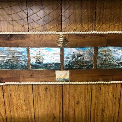 F43: Custom Made Nautical Wall Art