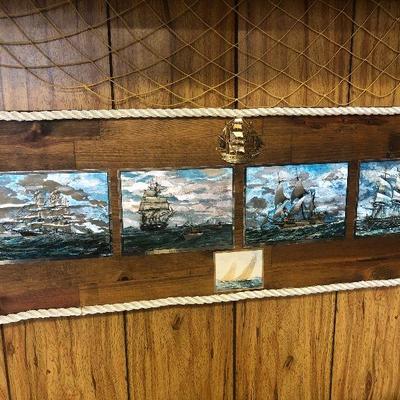F43: Custom Made Nautical Wall Art