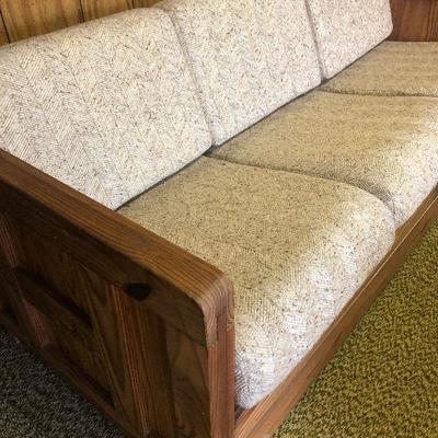 F45: Retro This End Up Couch Excellent