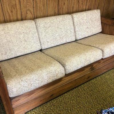 F45: Retro This End Up Couch Excellent