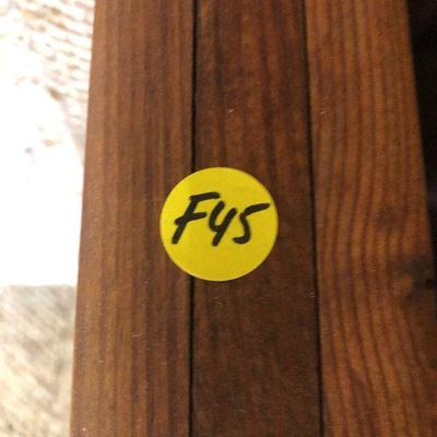 F45: Retro This End Up Couch Excellent