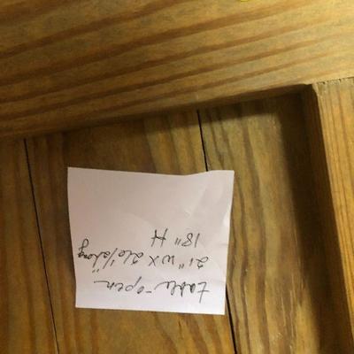 F445: This End Up Side Table