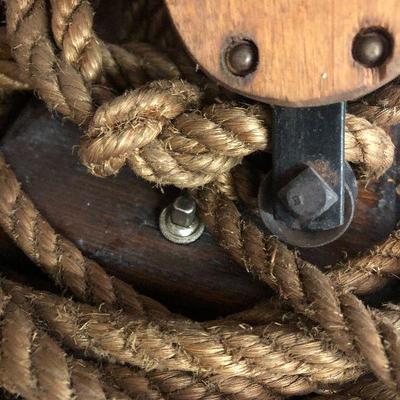 F47: Boston & Lockport Pulley Lamp