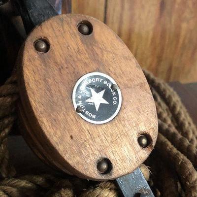 F47: Boston & Lockport Pulley Lamp