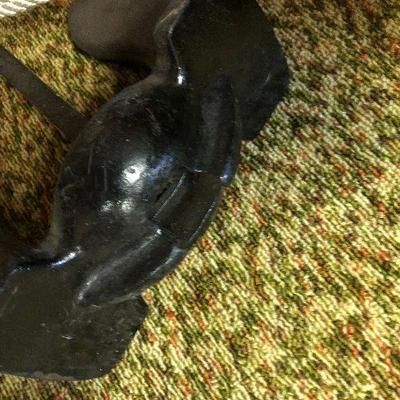 F49: Anchor and Epoxied Driftwood Nautical Decor