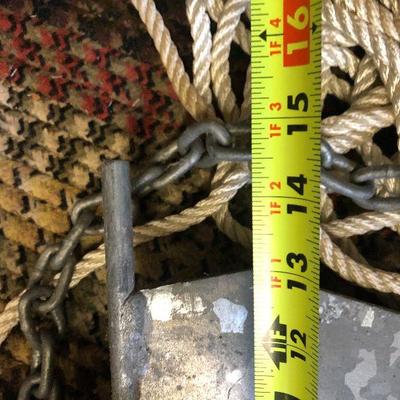 F50: Danforth Anchor and Rope