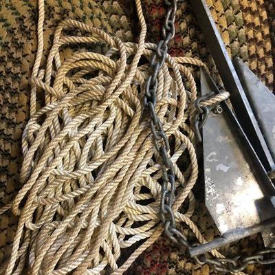 F50: Danforth Anchor and Rope