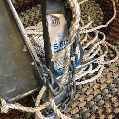 F50: Danforth Anchor and Rope