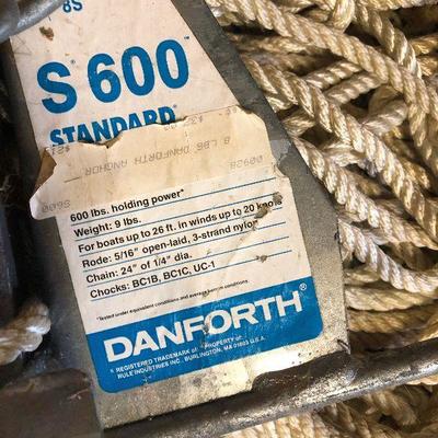 F50: Danforth Anchor and Rope