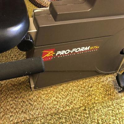 F51: Pro-Form Exercise Bike