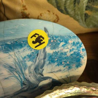 F54: Shell Pillows, Shell lamp, and More