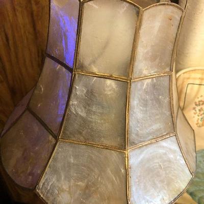 F54: Shell Pillows, Shell lamp, and More