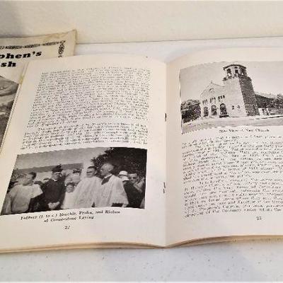 Lot #175  St. Stephen's Parish Centennial Bulletin (1924) & St. Henry's Parish Centennial Bulletin (1956)