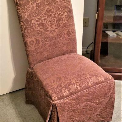 Lot #182  Single Kirkland's Skirted Parson's Chair - still has tag