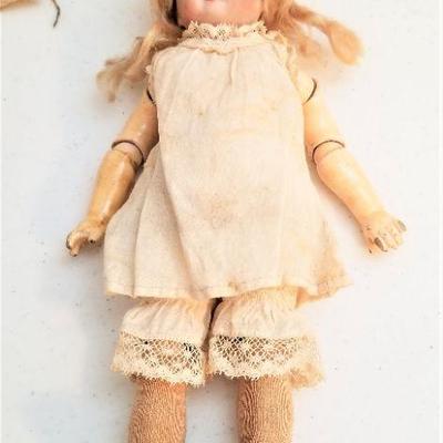 Lot #184  Antique Victorian Doll and Clothing Lot - sweet