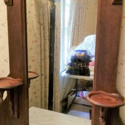 Lot #188  Antique Victorian Dresser with Marble Top