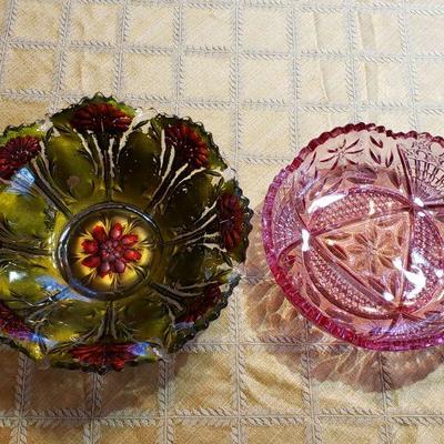 2-9: Vintage Glass Bowls (2)