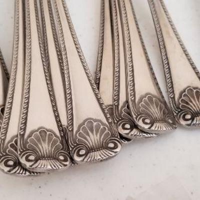 Lot #200 Vintage Orleans Stainless (Japan) - 84 pieces