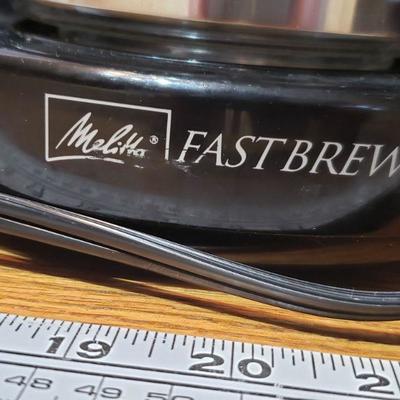 2-27: Melitta Fastbrew Coffee Maker