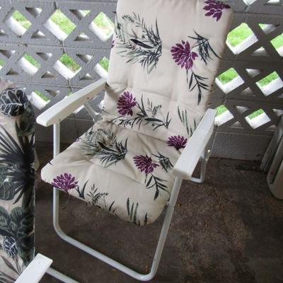 LOT 167 LAWN CHAIRS