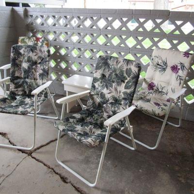 LOT 167 LAWN CHAIRS