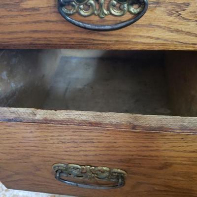 2-59: Antique Cabinet Dresser