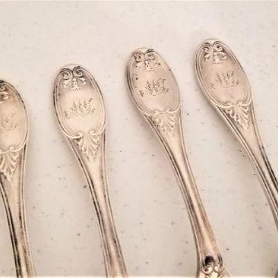 Lot #212  Lot of Antique Silverplate Flatware