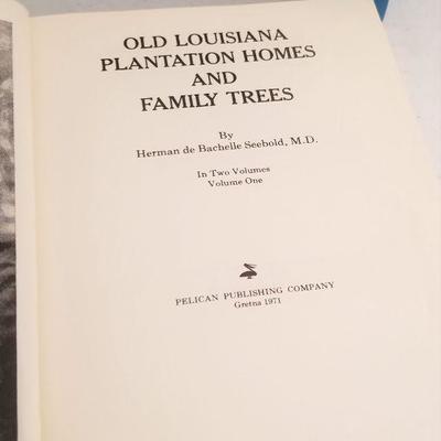 Lot #213  2 Vol Set Old Louisiana Plantation Homes & Family Trees 1971
