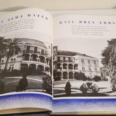 Lot #217  Holy Cross High School Yearbook - 1945