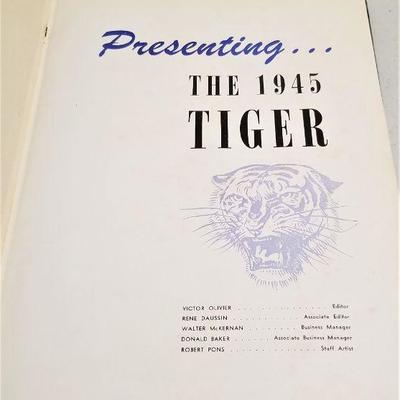 Lot #217  Holy Cross High School Yearbook - 1945