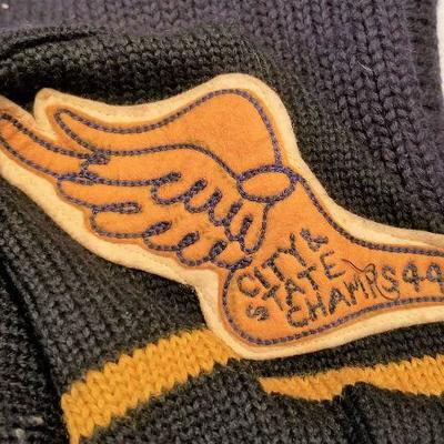 Lot #220  Vintage Holy Cross High School Letterman's Sweater - 1944