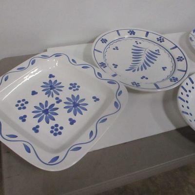 Lot 124 - Hand Painted Ceramiche Toscane Serving Platters Italy