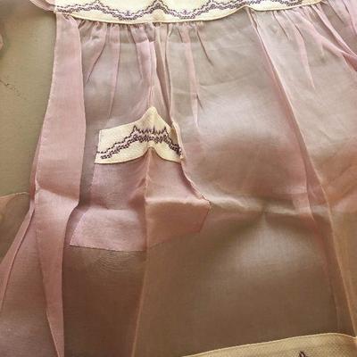 B27: Vintage Dainty Lavender Aprons