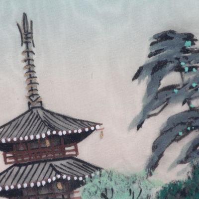 Lot 2-118: Vintage Asian Painting on Silk {20