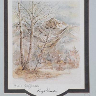 Lot 2-127: Vintage SIGNED Watercolor 