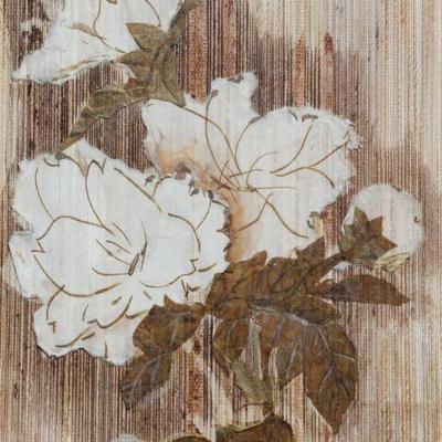 Lot 2-147: Vintage Signed Art of White Flowers {28