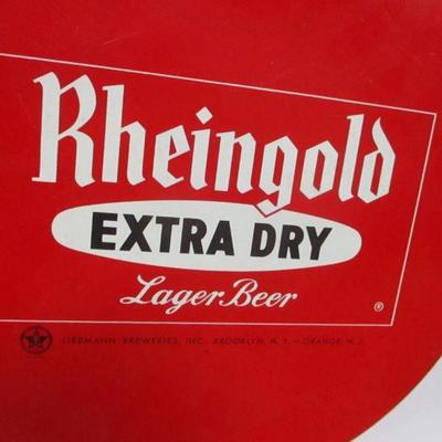Lot 135 - Beer Trays - Round - Rheingold & Coors