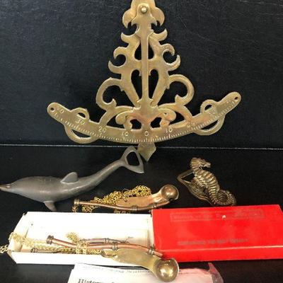 F60: Boatswain Calls and Nautical Decor