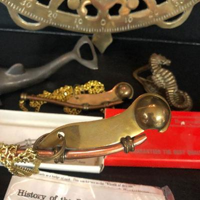 F60: Boatswain Calls and Nautical Decor