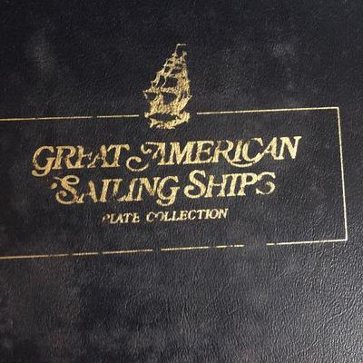 F63: Great American Sailing Ships Plate Collection